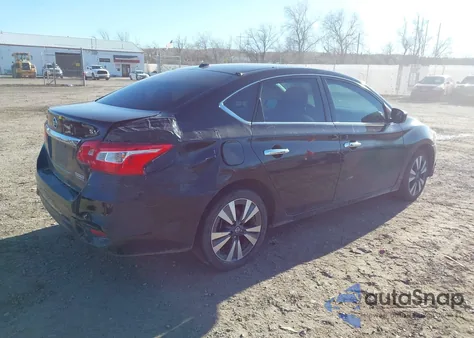 2019 Nissan Sentra Sv z USA, uszkodzony, nr VIN 3N1AB7AP8KY265246